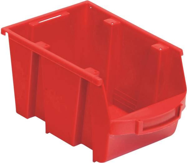 VISO SPACY3R skladový box, (š x v x h) 150 x 126 x 235 mm, červená, 1 ks