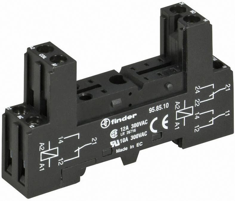 Finder 95.85.10 Zoccolo per relè Adatto per serie (Relè): Finder Serie 40 1 pz.