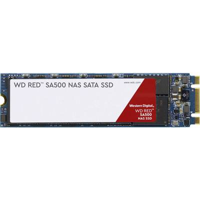 Pevný disk SSD 'WD RED SA500 NAS SATA SSD' od Western Digital, určený pre použitie v NAS systémoch, vo formáte M.2.