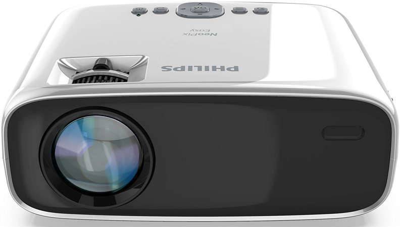 Philips Home Projector Projektor Neopix Easy LCD Svetelnosť (ANSI Lumen): 2600 lm 1920 x 1080 Full HD 3000 : 1 biela, čierna