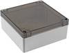 Hammond Electronics 1554 PC SL 1554Q2GYSL univerzálne púzdro, polykarbonát, 1 ks