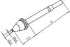 Ersa X-TOOL 0722ED0821/SB odspájkovací hrot kónický Veľkosť hrotov 1 mm Dĺžka hrotov 1 mm Obsah 1 ks