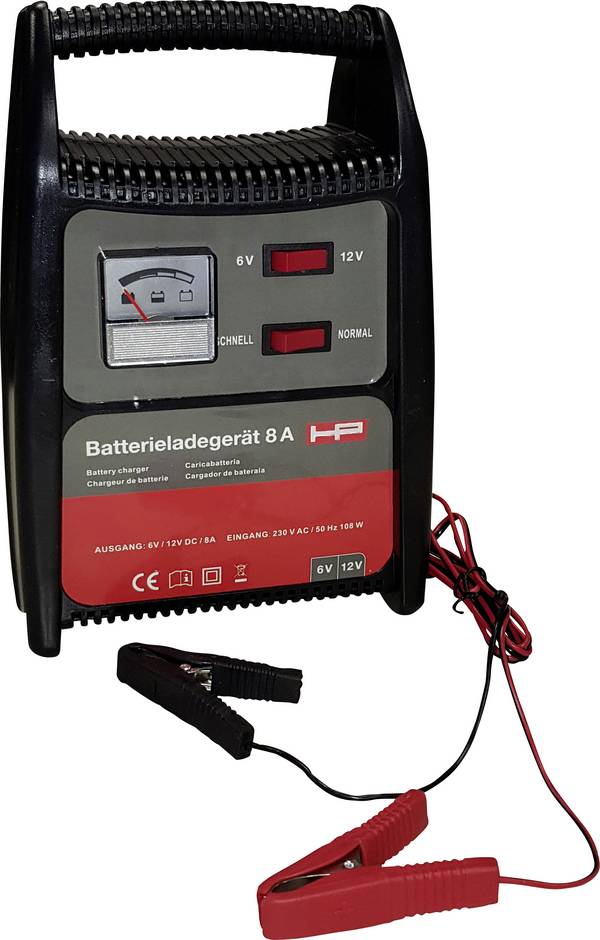 HP Autozubehör  20508 nabíjačka, 12 V, 6 V, 3 A, 8 A