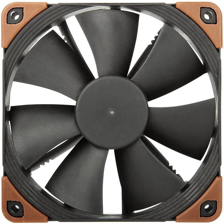 Noctua NF-F12 Ventola per PC case Nero (L x A x P) 120 x 120 x 25 mm