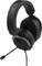 Čierne herné headset s mikrofónom. Na hlavovom moste je vytlačený nápis 'TUF Gaming'. Navrhnuté pre pohodlné dlhodobé nosenie a hranie hier.