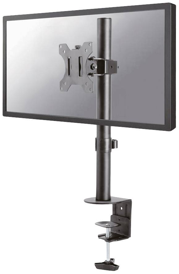 Neomounts FPMA-D510BLACK 1 parte Supporto da tavolo per monitor 25,4 cm (10) - 81,3 cm (32) Nero Ruotabile, Inclinabile, Girevole