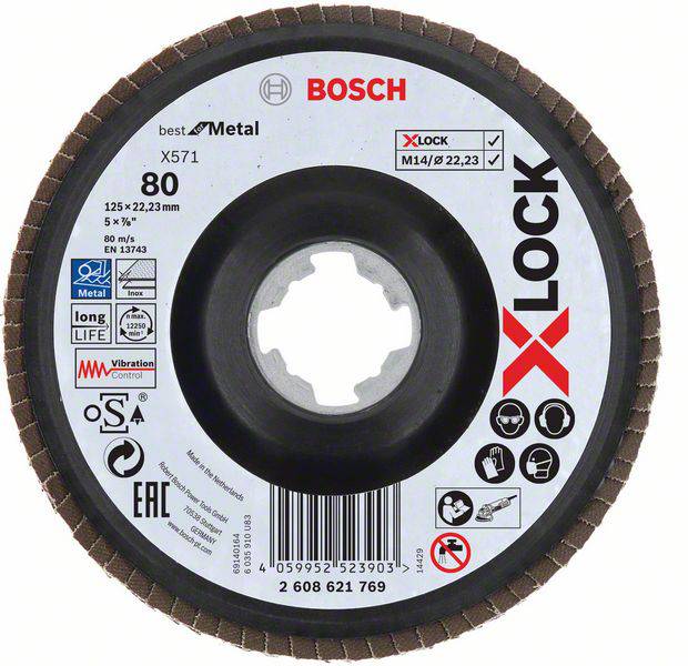 Bosch Accessories 2608621769 X-LOCK Lamellenschijf 1 stuk(s) afbeelding