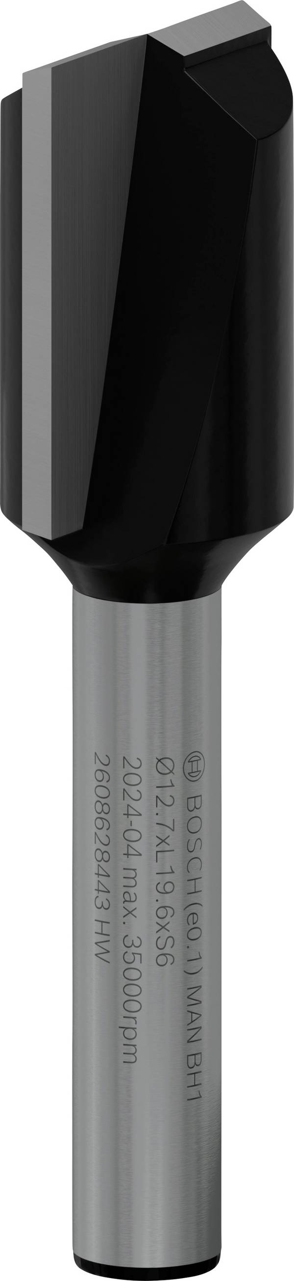Bosch Accessories 2608628443 drážkovacia fréza karbid wolframu    Dĺžka 51 mm Vonkajší Ø 12.70 mm Pracovná dĺžka 19.6 mm Ø hriadeľa 6 mm