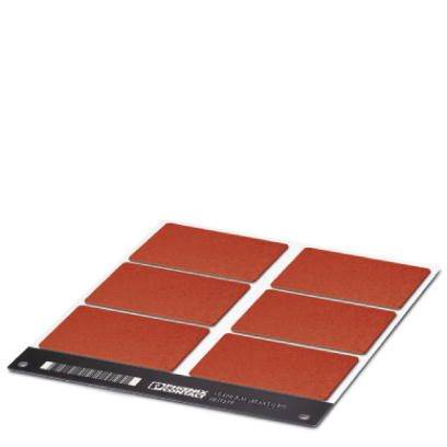 Phoenix Contact 0831599 LS-EMLP-AL (85,6X54) RD Makering af apparater Monteringstype: opklæbning Rød Antal markører: 30 5 stk