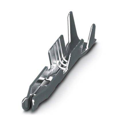Kovový konštrukčný diel so zložitou geometriou, pravdepodobne mechanický spájací prvok.