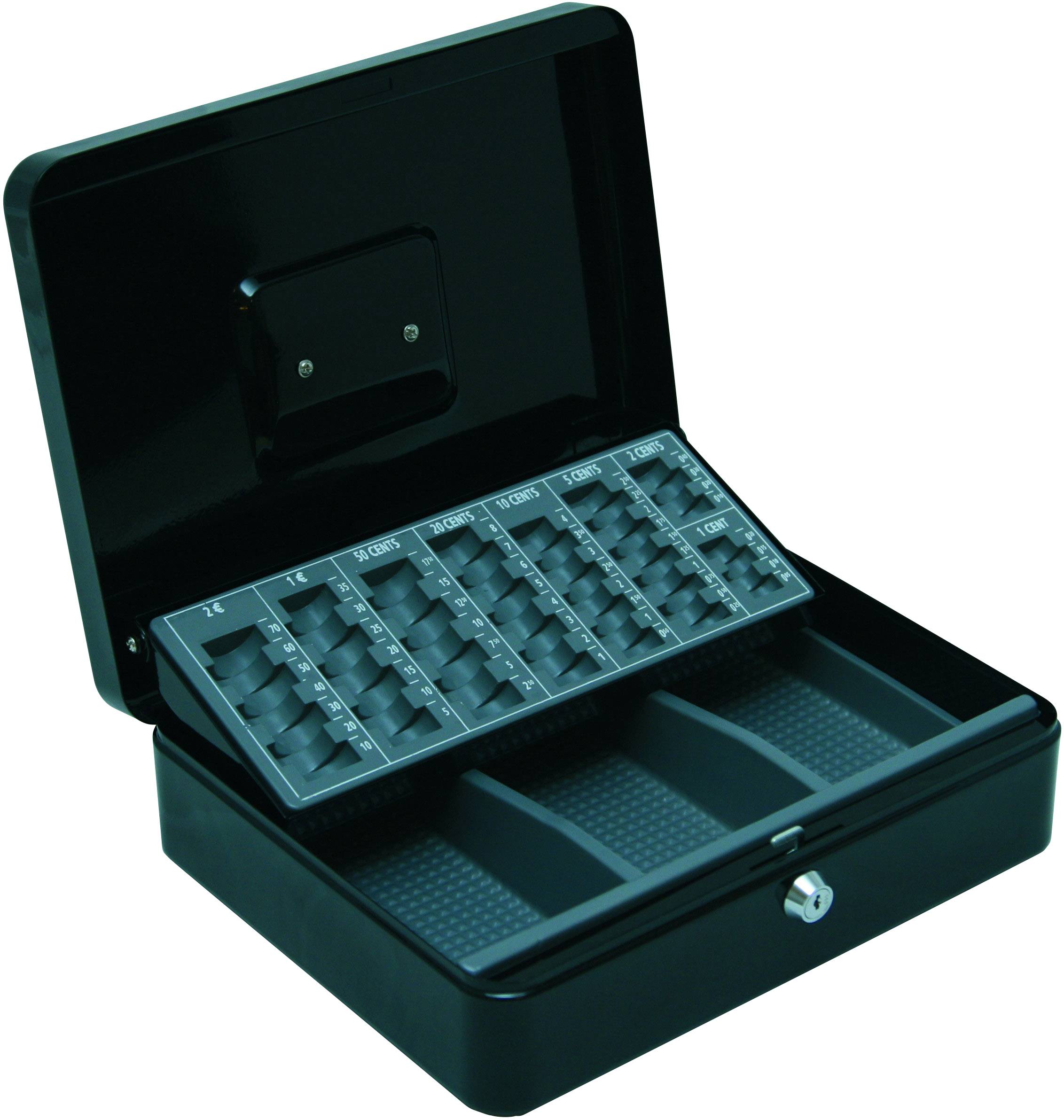 Basi 2100-0800 Pengekasse (B x H x T) 300 x 90 x 240 mm Sort