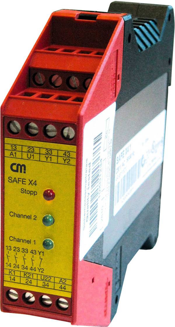 CM Manufactory SAFE X4.1 rozširujúci modul, 24 V DC/AC, 4 spínacie, 1 rozpínací, 45021, 1 ks