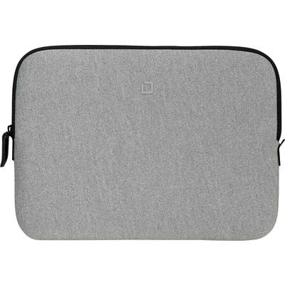 Sivý obal na notebook s minimalistickým dizajnom a zipsom po boku.
