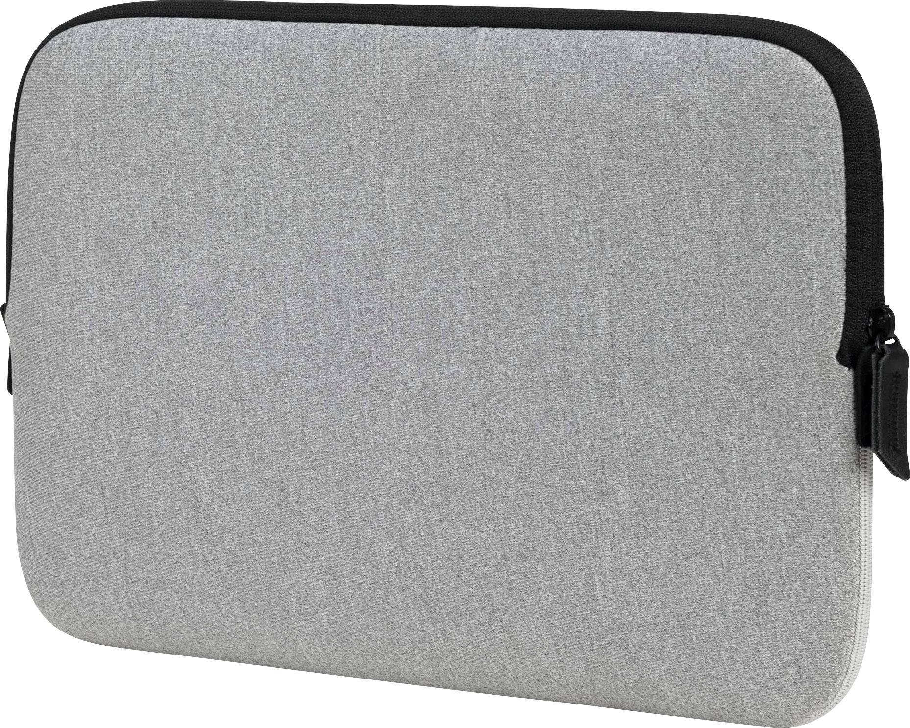 Sivý obal na notebook so zipsom. Elegantný dizajn, obdĺžnikový tvar, poskytuje ochranu a je ideálny pre každodenné použitie.