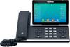 Yealink SIP-T57W šnúrový telefón, VoIP Bluetooth, handsfree, kompatibilný s naslúchadlami, konektor na slúchadlá, optická signalizácia hovoru, PoE, dotykový displej, opakované vytáčanie, Wi-Fi dotykový farebný displej čierna