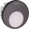Zamel 02-221-32 Muna LED vstavané nástenné svietidlo LED pevne zabudované LED osvetlenie 0.42 W grafit