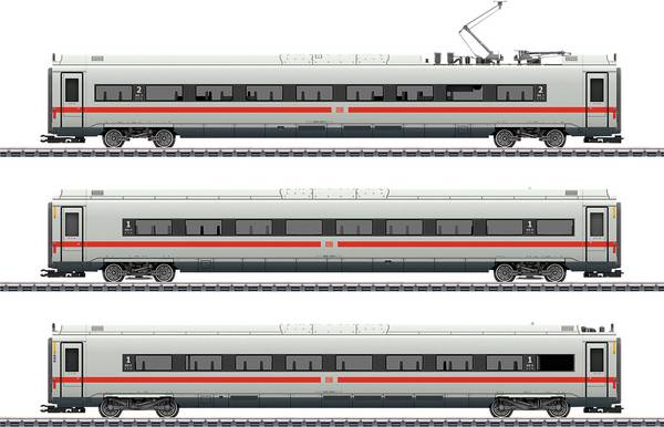 Märklin 43726 H0 3-dielna sada doplnkových automobilov ICE 4 spoločnosti DB AG