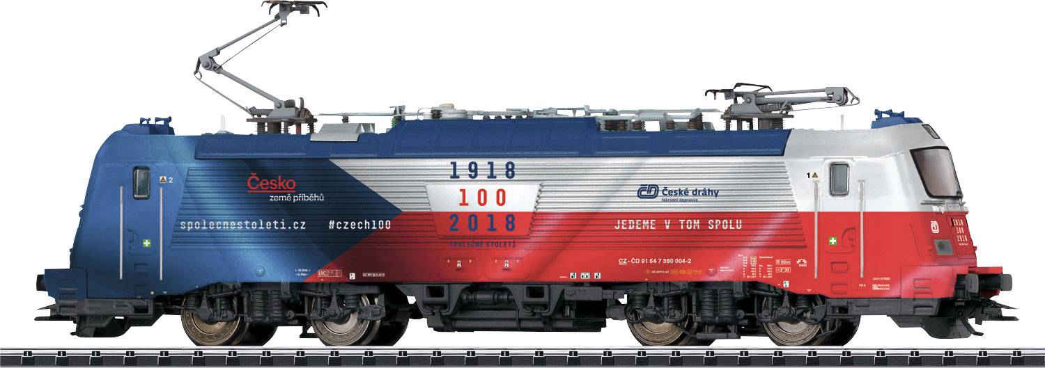 TRIX H0 22454 Elektrický rušeň H0 BR 380 ČD