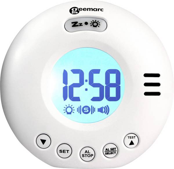 Geemarc JWNS-VOYAGERV2_WH_I elektronické budík biela