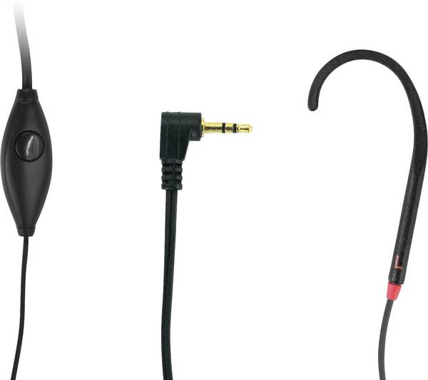 Geemarc CLHOOK1 Headset voľné uši (Ear Free) káblové, CLHOOK1_BLK, mono, čierna