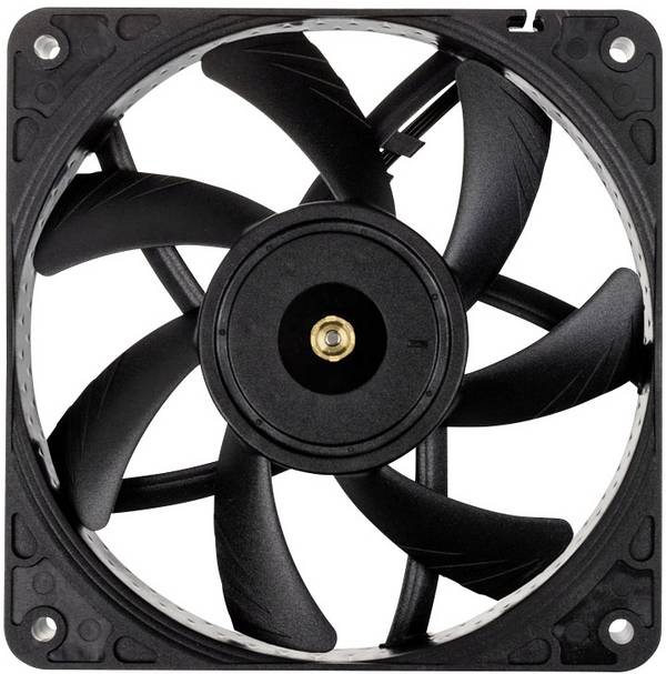 Noctua NF-A12x15 PWM chromax.black.swap PC vetrák s krytom čierna (š x v x h) 120 x 120 x 15 mm