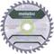 Kotúč na okružnú pílu 'metabo CLASSIC', na bezdrôtové rezanie dreva, priemer 165 mm, 36 zubov, max. 10 000 ot./min.