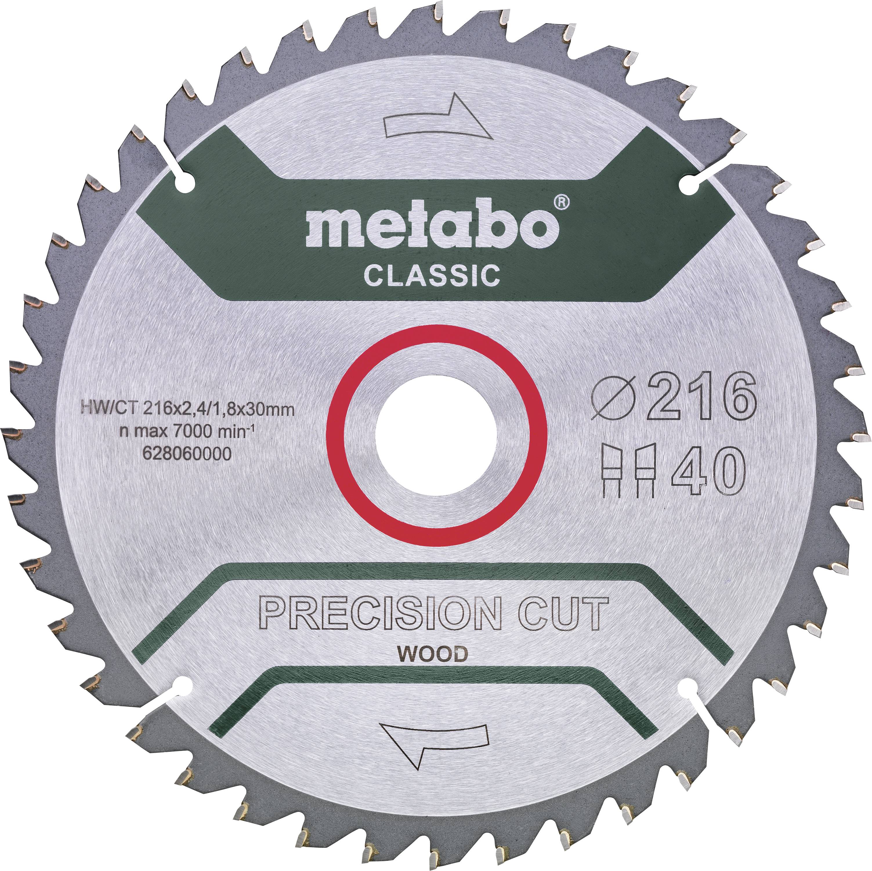 Metabo PRECISION CUT WOOD CLASSIC 628657000 pílový kotúč 305 x 30 x 1.6 mm Počet zubov (na palec): 56 1 ks
