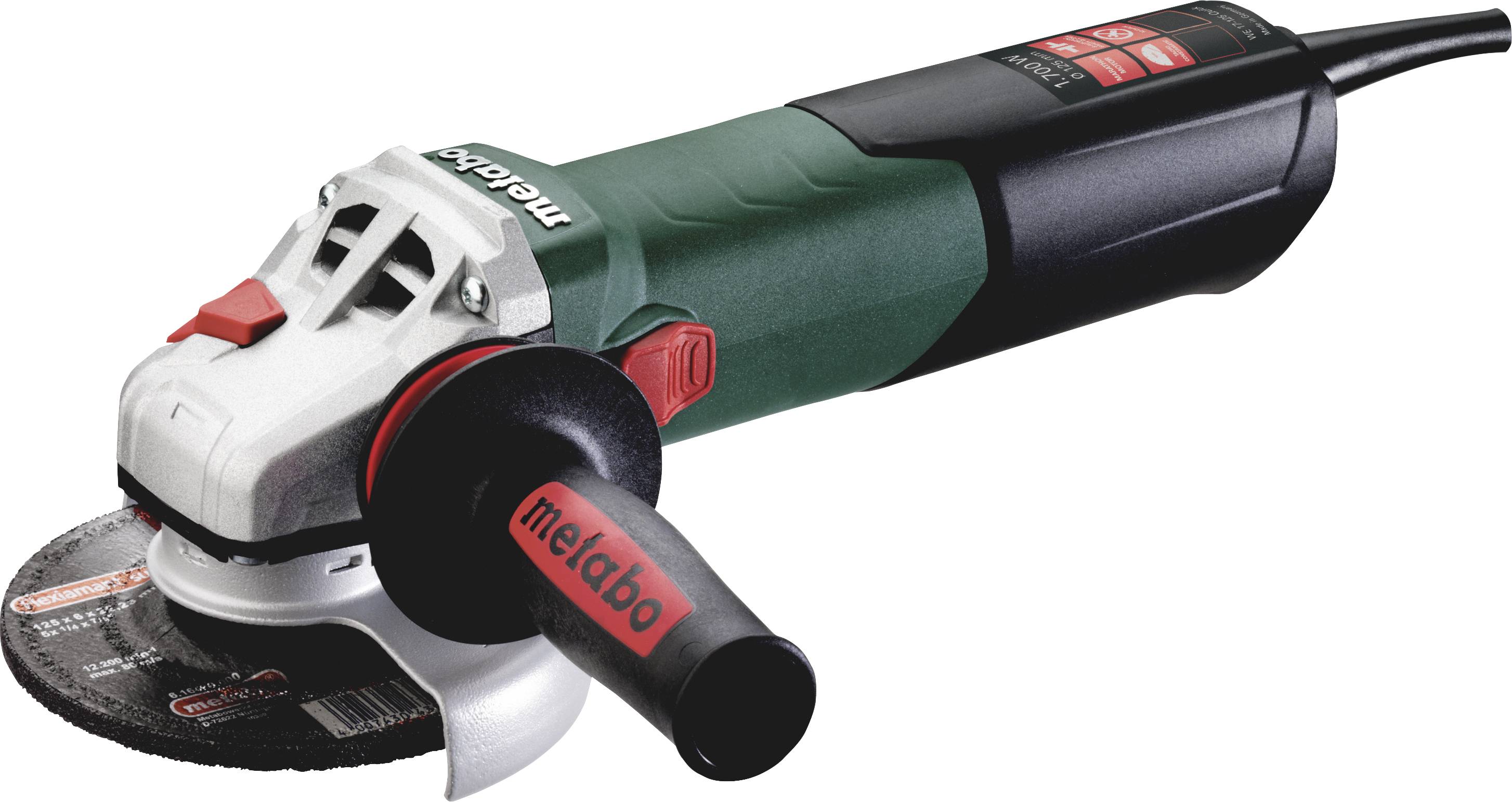Metabo WE 17-125 Quick 600515000 Vinkelslip 125 mm 1700 W