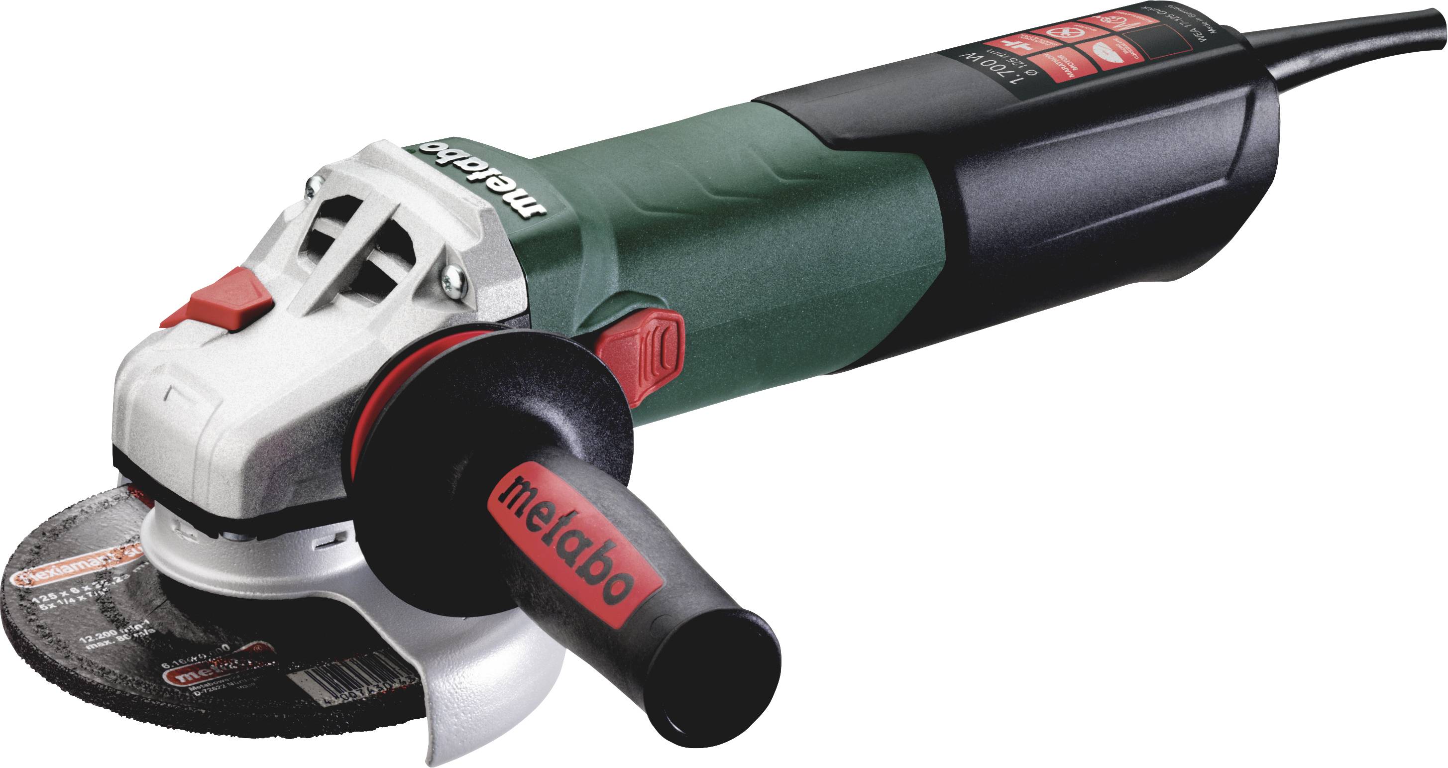 Metabo WEA 17-125 Quick 600534000 Vinkelslip 125 mm 1700 W