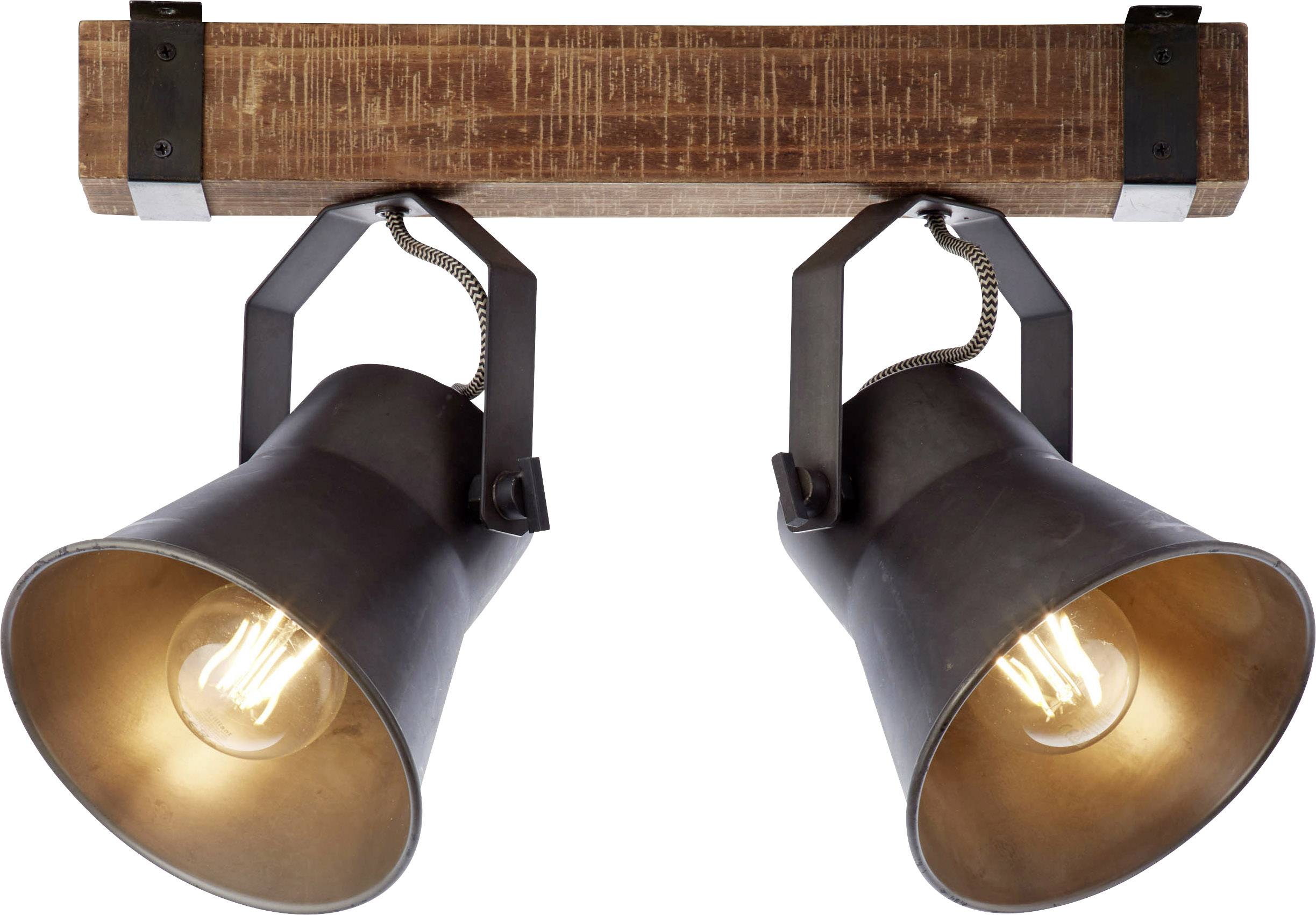 Brilliant 82129/46 Plow Plafoniera E27 10 W Nero