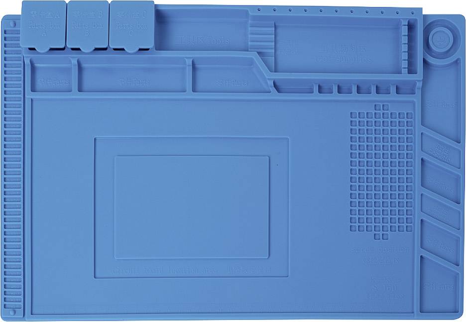 Velleman AS11 Soldeermat (l x b x h) 300 x 450 x 31.00 mm 1 stuk(s) afbeelding