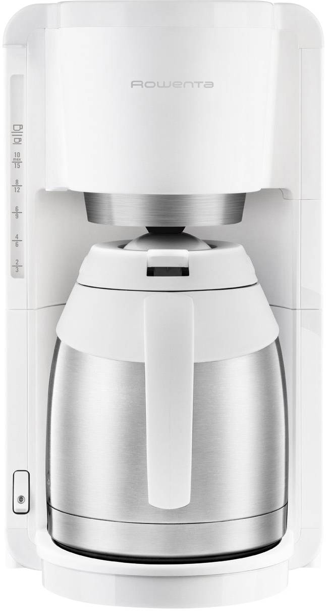 Rowenta CT3811 Macchina per il caffè acciaio inox, Bianco Capacità tazze=12