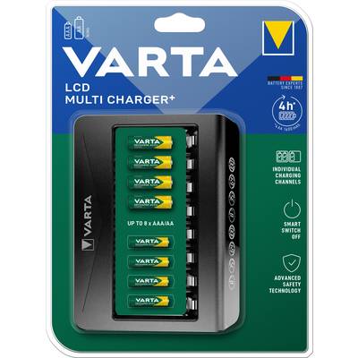 Varta LCD Multi Charger+ nabíjačka na okrúhle akumulátory NiMH micro (AAA), mignon (AA)-1