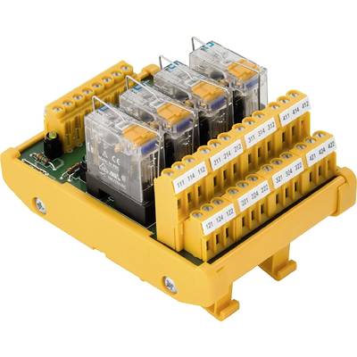 Weidmüller doska s relé s ukazovateľom, LED 1 ks RSM-4I 24V+ 2CO Z 24 V/DC