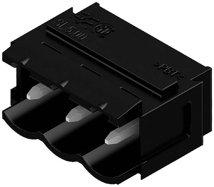 Weidm&uuml;ller 1952200000 Male behuizing (board) Totaal aantal polen: 4 Rastermaat: 5 mm Inhoud: 100 stuk(s)