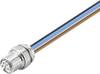 Weidmüller SAIE-M12BL-0.3VHM16-2.5 zabudovateľný zástrčkový konektor pre senzory - aktory, 2625970000, piny: 5, 0.30 m, 1 ks