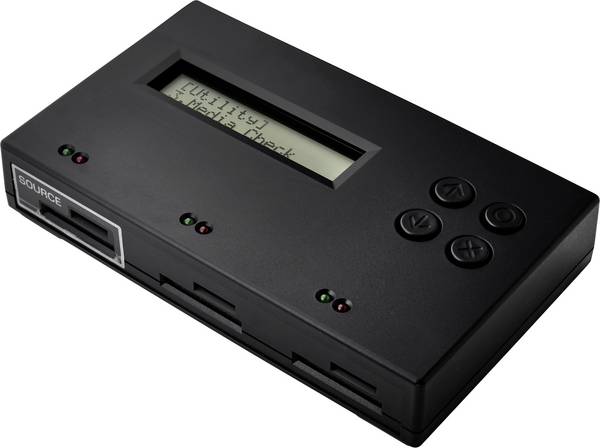 Renkforce RF-SDD-300  duplikačná stanica pamäťových kariet SD, SDHC, SDXC, microSD, microSDHC, microSDXC s funkciou mazania