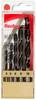 Fischer 536608 sada špirálových vrtákov do dreva 5-dielna 4 mm, 5 mm, 6 mm, 8 mm, 10 mm 1 sada