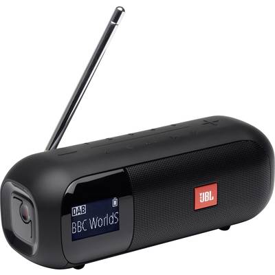 JBL Tuner 2 Bluetooth® reproduktor FM rádio, DAB, DAB +, vodotesný čierna