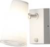 Konstsmide Fano 7873-250 vonkajšie nástenné osvetlenie s PIR senzorom LED E27 25 W biela
