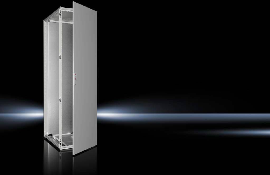 Rittal VX 8608.000 Schakelkast 600 x 2000 x 800 Plaatstaal Grijs-wit (RAL 7035) 1 stuk(s) afbeelding