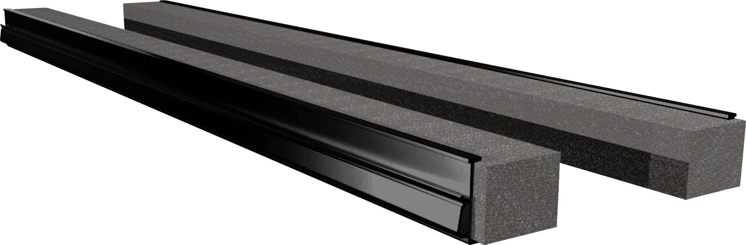 Rittal VX 8618.803 Profilo per introduzione cavi Lamiera Naturale 4 pz.