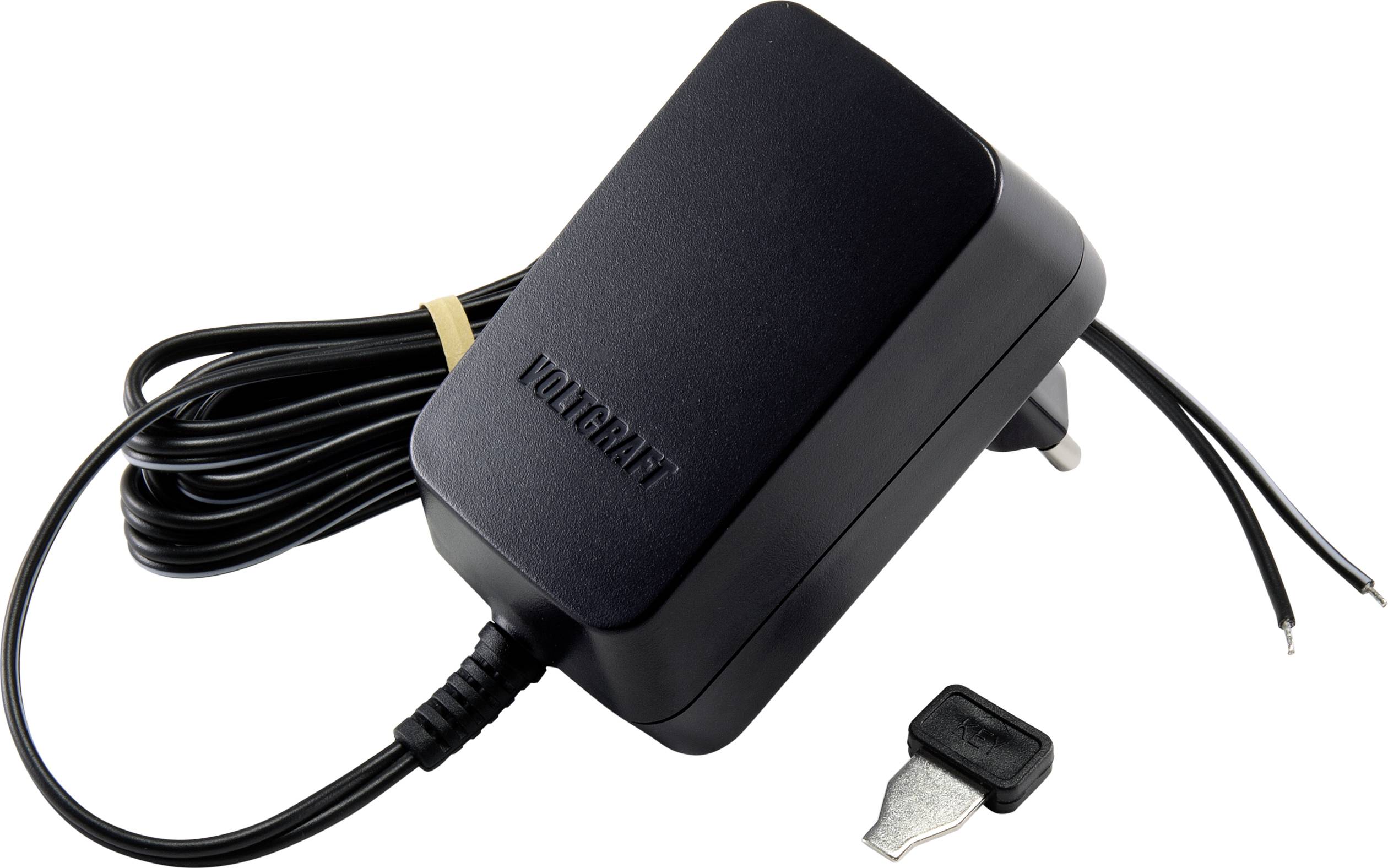 VOLTCRAFT VC-11258685 Alimentatore a spina regolabile 3 V/DC, 4.5 V/DC, 5 V/DC, 6 V/DC, 7.5 V/DC, 9 V/DC, 12 V/DC 1 A 12 W Tensione di uscita regolabi