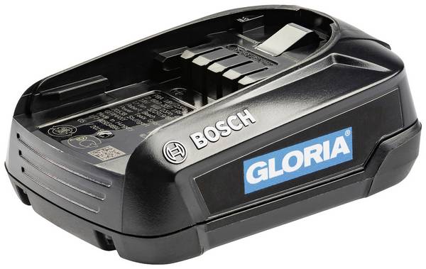 Gloria Haus und Garten 2.5 Ah Bosch Akku náhradný akumulátor pre elektrické náradie, 2.5 Ah Li-Ion akumulátor, 729101.0000