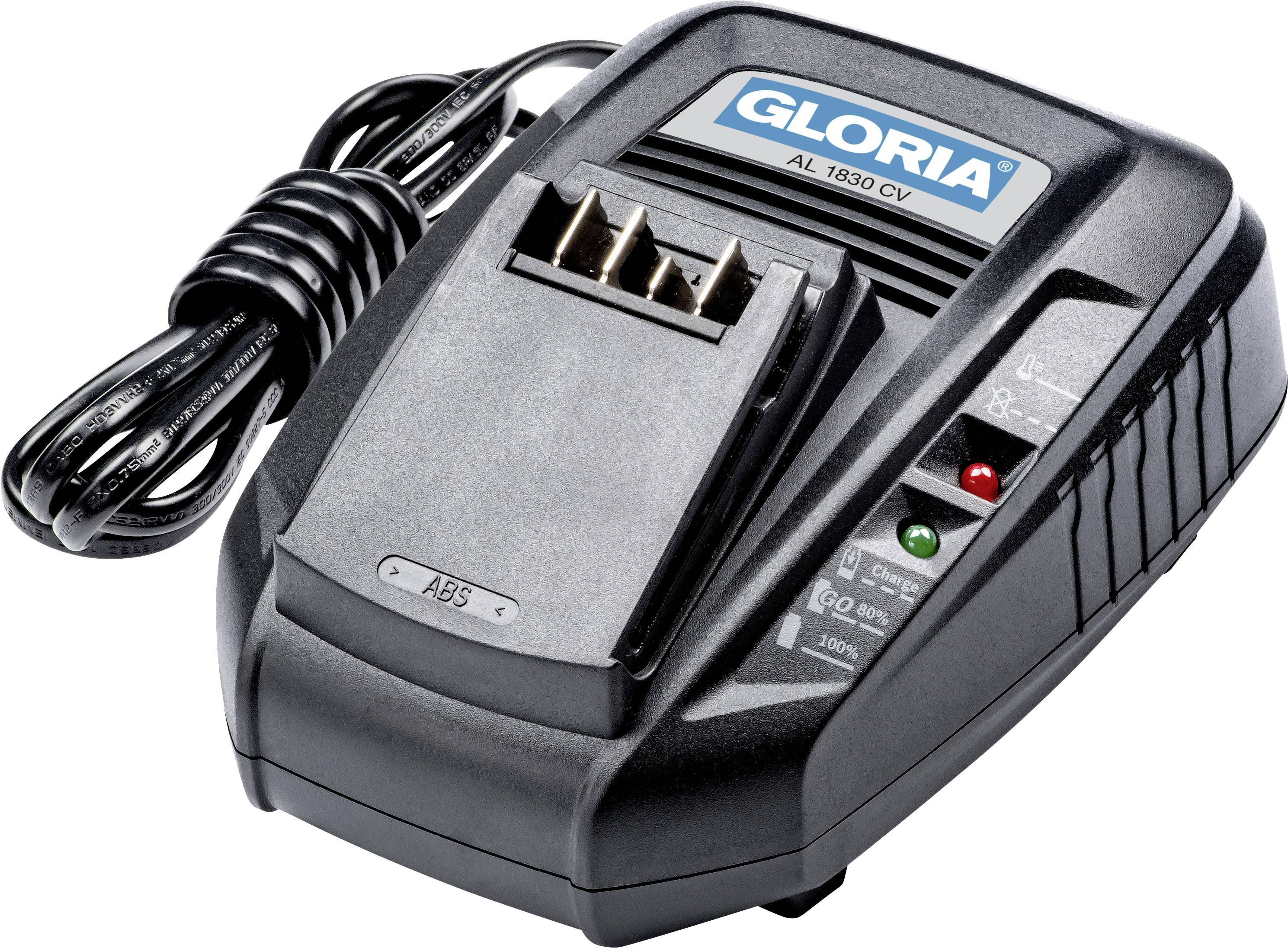 Gloria Haus und Garten Bosch Quick Charger 729103.0000 Caricabatterie per elettroutensili 14.4 V, 18 V