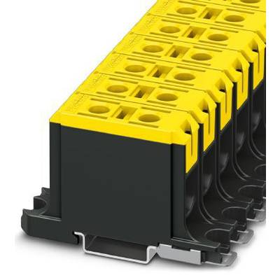 Rada žlto-čiernych elektrických svoriek vhodných na bezpečné zapojenie vodičov v elektrických inštaláciách.
