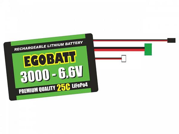 Pichler Modellbau C8354 akupack LiFe, 6.6 V, 3000 mAh, články 2, 25 C, blok, XH