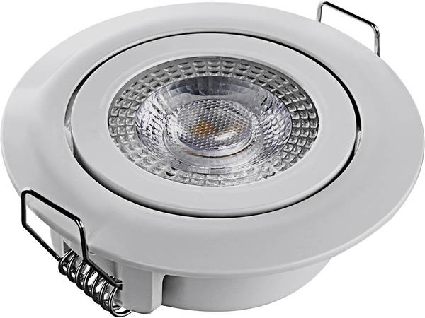 Heitronic 500665 DL7202 LED vstavané svetlo   LED  pevne zabudované LED osvetlenie 5 W biela