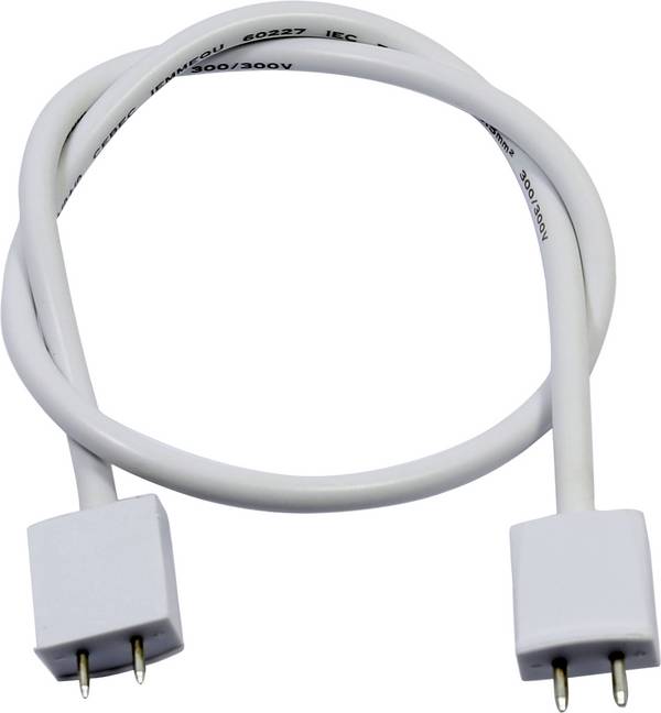 Heitronic 500610 MICANO prepojovací kábel  0.50 m   biela