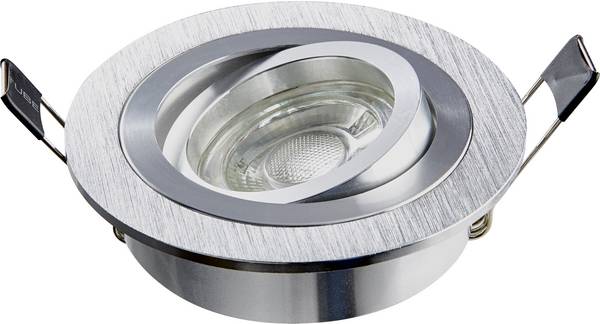 Heitronic 500591 DL7801 vstavané svietidlo   LED  pevne zabudované LED osvetlenie 8 W hliník
